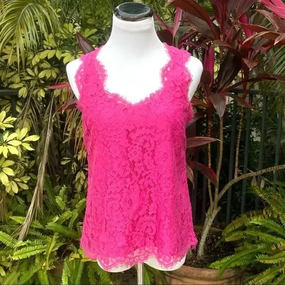 Joie Cuna Sleeveless Lace Tank - Picture 2 of 7